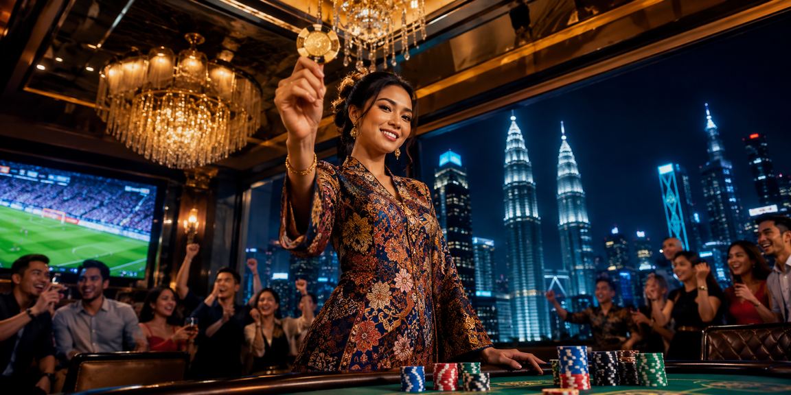 Kasino langsung bertemakan batik di Kuala Lumpur