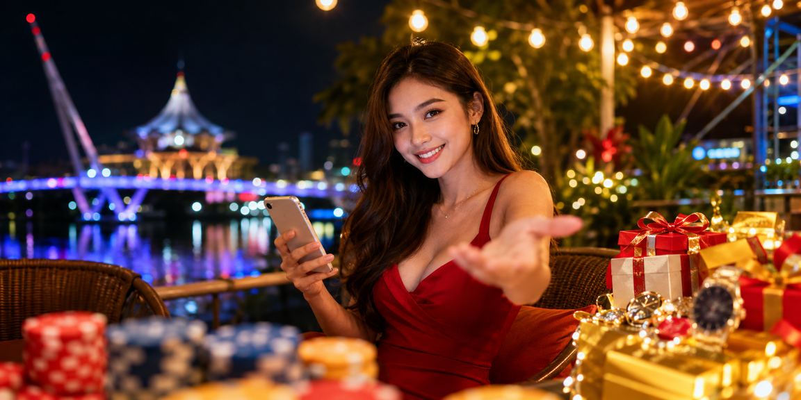 Pengguna Malaysia membuat deposit selamat melalui platform 2317 di Kuching